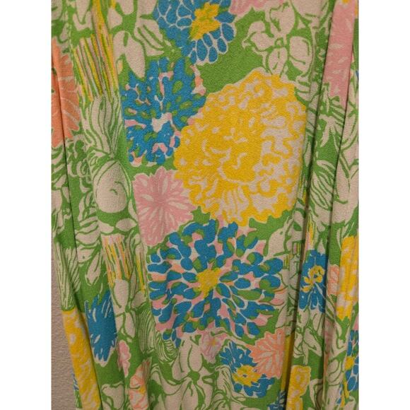 Lilly Pulitzer Women's S Jillie Floral Swing Dress Multicolor Short Spring - Picture 4 of 10